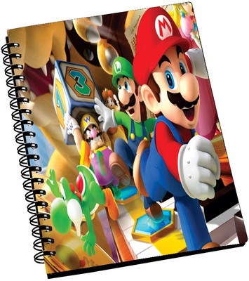 69% OFF on AMY Mario Cartoon Cute A5 Notebook Spiral Bound 69% OFF on AMY Mario Cartoon Cute A5 Notebook Spiral Bound
