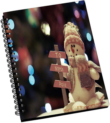 70% OFF on Amy Cute To North Pole A5 Notebook Spiral Bound 70% OFF on Amy Cute To North Pole A5 Notebook Spiral Bound
