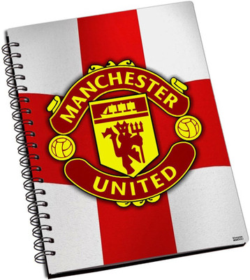 74% OFF on Shoprock Manchester United A5 Notebook Ring Bound