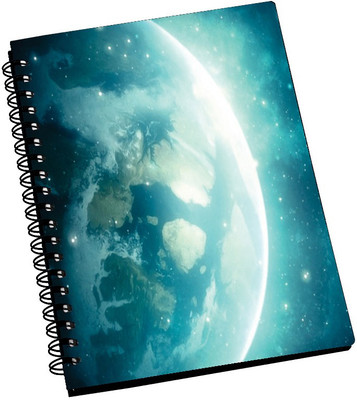 74% OFF on AMY 3D Earth Night Star Burst A5 Notebook Spiral Bound 74% OFF on AMY 3D Earth Night Star Burst A5 Notebook Spiral Bound