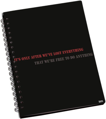 50% OFF on Shoperite Fight Club A5 Notebook Ring Bound