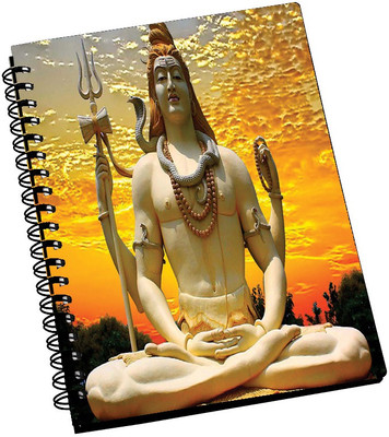 74% OFF on AMY Lord Shiva A5 Notebook Spiral Bound 74% OFF on AMY Lord Shiva A5 Notebook Spiral Bound