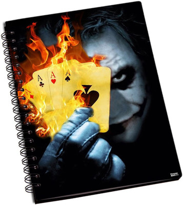 74% OFF on Shoprock Poker Joker A5 Notebook Ring Bound 74% OFF on Shoprock Poker Joker A5 Notebook Ring Bound