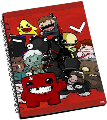 50% OFF on Shoperite Super Meat Boy A5 Notebook Ring Bound