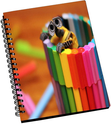 74% OFF on AMY Aall E People A5 Notebook Spiral Bound