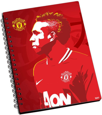 50% OFF on Shoperite Manchester United A5 Notebook Ring Bound