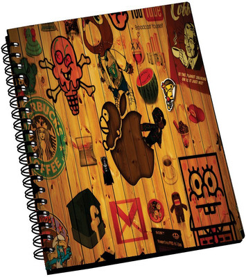 69% OFF on AMY Spongeboob Dark A5 Notebook Spiral Bound 69% OFF on AMY Spongeboob Dark A5 Notebook Spiral Bound