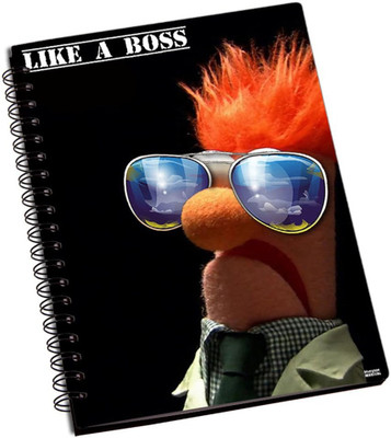 78% OFF on Shoprock Like A Boss A5 Notebook Ring Bound