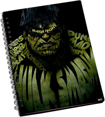77% OFF on Shoprock Incredible Hulk A5 Notebook Ring Bound 77% OFF on Shoprock Incredible Hulk A5 Notebook Ring Bound