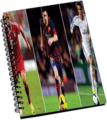 74% OFF on AMY Real Madrid Football A5 Notebook Spiral Bound 74% OFF on AMY Real Madrid Football A5 Notebook Spiral Bound