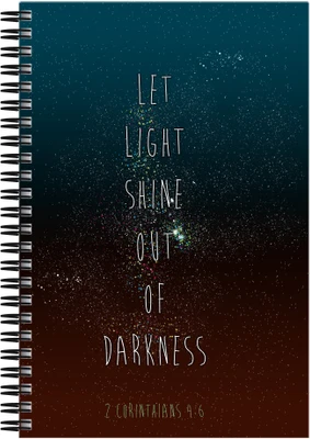 21% OFF on Art Emporio Let Light Shine Out of Darkness A5 Notebook Spiral