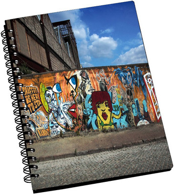 74% OFF on AMY Painting Wall A5 Notebook Spiral Bound