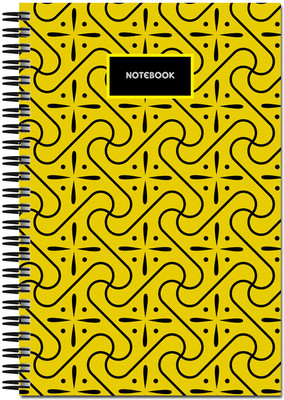 21% OFF on Art Emporio Yellow Fellow II A5 Notebook Spiral Bound