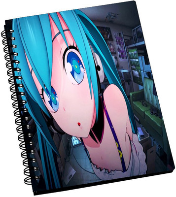 74% OFF on AMY Cute Big Blue Eye Girl A5 Notebook Spiral Bound 74% OFF on AMY Cute Big Blue Eye Girl A5 Notebook Spiral Bound