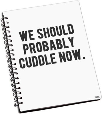 50% OFF on Shoperite Cuddle Quotes A5 Notebook Ring Bound