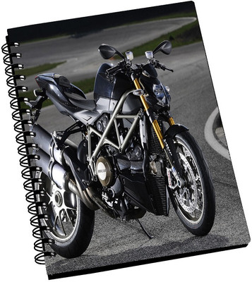 74% OFF on AMY Hot Black Sport Bike A5 Notebook Spiral Bound 74% OFF on AMY Hot Black Sport Bike A5 Notebook Spiral Bound