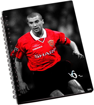 50% OFF on Shoperite Manchester United Roy Keane A5 Notebook Ring Bound