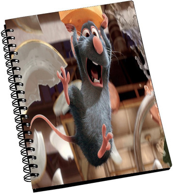 74% OFF on AMY Cute 3D Grey Mouse with Cheese A5 Notebook Spiral Bound 74% OFF on AMY Cute 3D Grey Mouse with Cheese A5 Notebook Spiral Bound