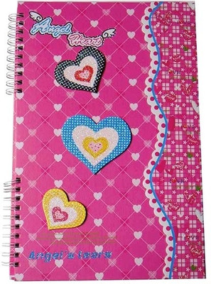 11% OFF on BJ Angel Heart A5 Writing Pad Spiral Bound 11% OFF on BJ Angel Heart A5 Writing Pad Spiral Bound