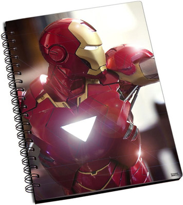 50% OFF on Shoperite Iron Man Suit A5 Notebook Ring Bound 50% OFF on Shoperite Iron Man Suit A5 Notebook Ring Bound