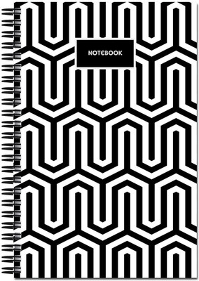 21% OFF on Art Emporio Black Tiles A5 Notebook Spiral Bound