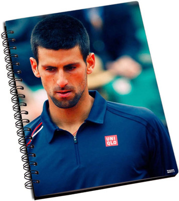 81% OFF on Shoprock Novak Djokovic A5 Notebook Ring Bound