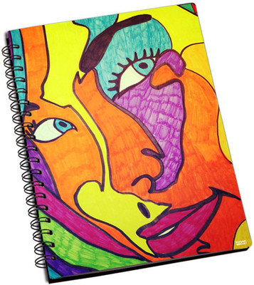 50% OFF on Shoperite Colourful Girl Art A5 Notebook Ring Bound