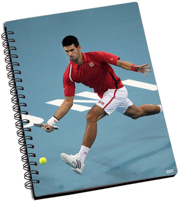 50% OFF on Shoperite Djokovic In Action A5 Notebook Ring Bound