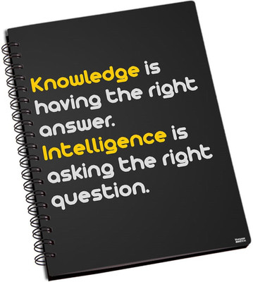 50% OFF on Shoperite Intelligence Quotes A5 Notebook Ring Bound