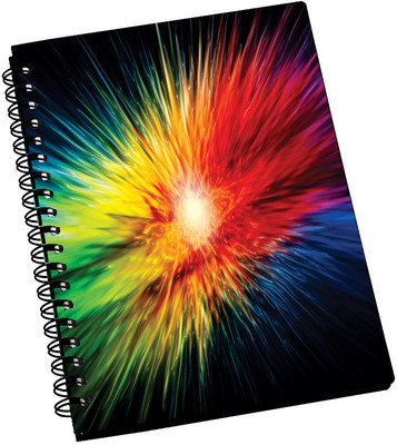 69% OFF on AMY Colorful Ray Light A5 Notebook Spiral Bound 69% OFF on AMY Colorful Ray Light A5 Notebook Spiral Bound