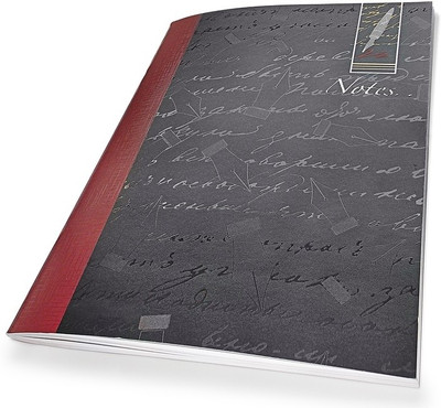 Nightingale Soft Cover Saddle Stitched A4 Notebook Soft Bound