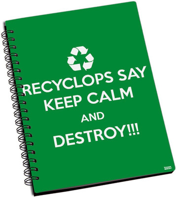 Shoperite Keep Calm A5 Notebook Ring Bound Shoperite Keep Calm A5 Notebook Ring Bound