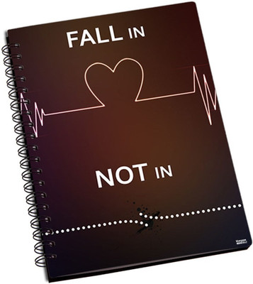 74% OFF on Shoprock Fall In Love A5 Notebook Ring Bound