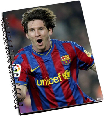 81% OFF on Shoprock Messi Football Player A5 Notebook Ring Bound