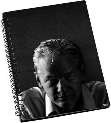 50% OFF on Shoperite Julian Assange A5 Notebook Ring Bound