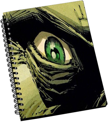 74% OFF on AMY Comic Hulk Angry Eye A5 Notebook Spiral Bound