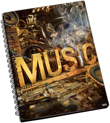 77% OFF on Shoprock Music Life Speakers A5 Notebook Ring Bound