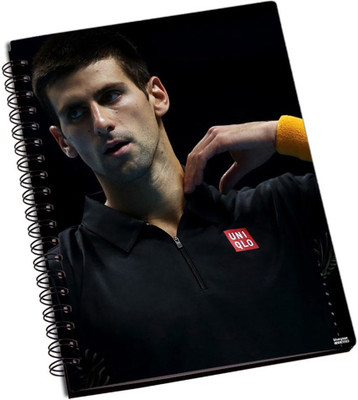 77% OFF on Shoprock Novak Djokovic A5 Notebook Ring Bound