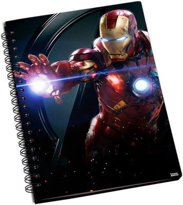 50% OFF on Shoperite Iron Man Tony Stark A5 Notebook Ring Bound