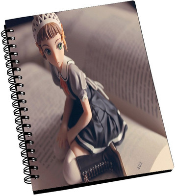 70% OFF on AMY Cute 3D Mini Girl Toy A5 Notebook Spiral Bound 70% OFF on AMY Cute 3D Mini Girl Toy A5 Notebook Spiral Bound