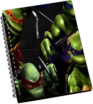 74% OFF on AMY Cool 3D Ninja Turtles A5 Notebook Spiral Bound 74% OFF on AMY Cool 3D Ninja Turtles A5 Notebook Spiral Bound