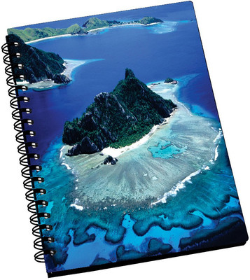 74% OFF on AMY Beautiful Island Scenery A5 Notebook Spiral Bound 74% OFF on AMY Beautiful Island Scenery A5 Notebook Spiral Bound