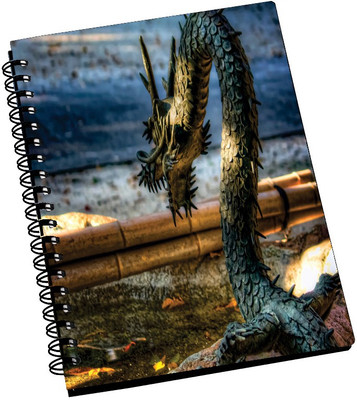 69% OFF on AMY Big Scary Dragon A5 Notebook Spiral Bound 69% OFF on AMY Big Scary Dragon A5 Notebook Spiral Bound