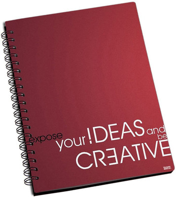77% OFF on Shoprock Creative Quotes A5 Notebook Ring Bound