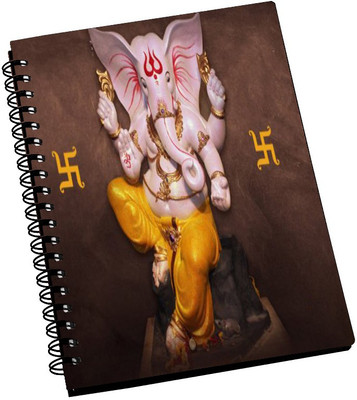 74% OFF on AMY Lord Ganesha 3D Statue A5 Notebook Spiral Bound 74% OFF on AMY Lord Ganesha 3D Statue A5 Notebook Spiral Bound