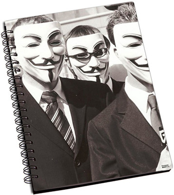 50% OFF on Shoperite Guy Fawkes A5 Notebook Ring Bound