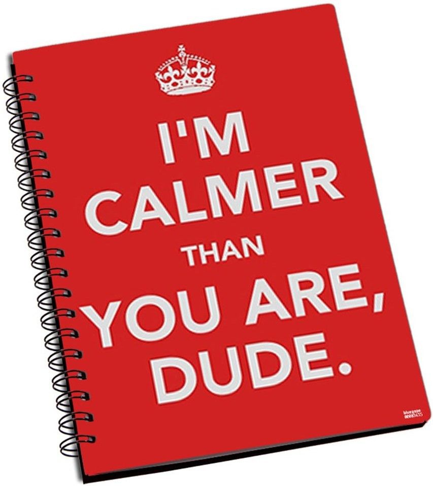 50% OFF on Shoperite I Am Calmer A5 Notebook Ring Bound