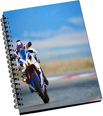 74% OFF on AMY Yamaha Racing Sport Bike A5 Notebook Spiral Bound 74% OFF on AMY Yamaha Racing Sport Bike A5 Notebook Spiral Bound
