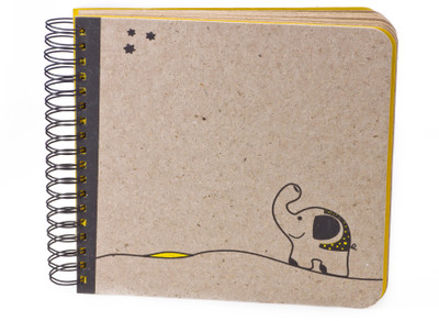 Haati Chaap Album Book-size Diary Spiral Bound Haati Chaap Album Book-size Diary Spiral Bound
