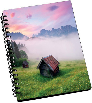 74% OFF on AMY Beautiful Cute Hut A5 Notebook Spiral Bound 74% OFF on AMY Beautiful Cute Hut A5 Notebook Spiral Bound